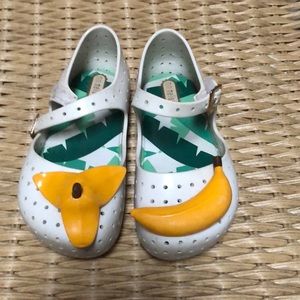 Mini Melissa kids Banana Sandals